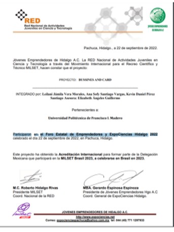 ACREDITACION DE PROYECTO BUSSINES AND CAR